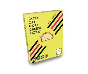 Brettspill & Puslespill - Spilbræt Taco Cat Goat Cheese Pizza (DK+SVE+NO+EN) - SBDK00608