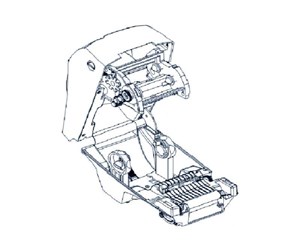 Printertilbehør - Zebra KIT LATCH ASSY - G105910-146