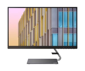 Skjerm - 24" Lenovo Q24H-10 - 2560x1440 - 75Hz - IPS - 80W USB-C - 66A8GAC6EU