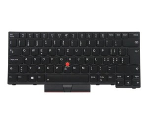 Tastatur - Lenovo Chicony - Bærbart tastatur - til utskifting - Sveitsisk - Svart - 5N20V43782