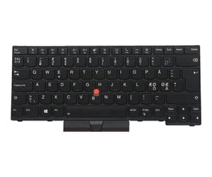 Tastatur - Lenovo Chicony - Bærbart tastatur - til utskifting - Nordisk - Svart - 5N20V43794