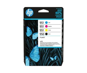 Printertilbehør blekk/toner - HP 950 / 6ZC65AE Black Ink - Blekkpatron 4 farger - 6ZC65AE