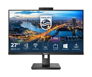 Skjerm - 27" Philips B Line 275B1H - 2560x1440 - 75Hz - IPS - Webcam - USB HUB - 275B1H/00