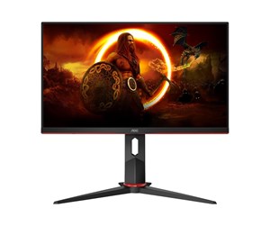 Skjerm - 24" AOC Gaming 24G2ZU/BK 240Hz Speakers - 24G2ZU/BK