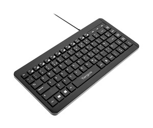 Tastatur - Targus Compact USB Keyboard - Tastatur - Nordisk - Svart - AKB631NO