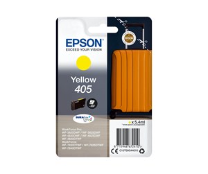 Printertilbehør blekk/toner - Epson 405 - yellow - original - ink cartridge - Blekkpatron Yellow - C13T05G44010