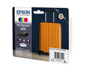 Printertilbehør blekk/toner - Epson 405 Multipack - 4-pack - black yellow cyan magenta - original - ink cartridge - Blekkpatron Blå - C13T05G64020