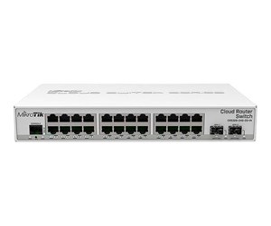 Switch/splitter - MikroTik Cloud Router Switch CRS326-24G-2S+IN - CRS326-24G-2S+IN