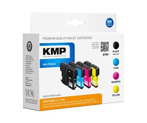 Printertilbehør blekk/toner - KMP MULTIPACK B78V - Blekkpatron Blå - 1522,4805