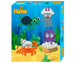 Kreative leker - Hama Ironing Beads Set - Underwater World 2500pcs - 3249