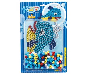 Kreative leker - Hama Iron-on bead set Maxi Dolphin 250 pcs. - 8932