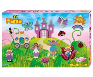 Kreative leker - Hama Iron-on Bead Set - Fairies (6000 pcs) - 3043