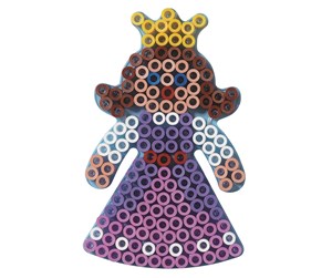 Kreative leker - Hama Ironing Beads Maxi Plate - Princess - 8223