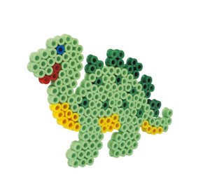 Kreative leker - Hama Ironing Beads Pegboard Maxi-Dino - 8215