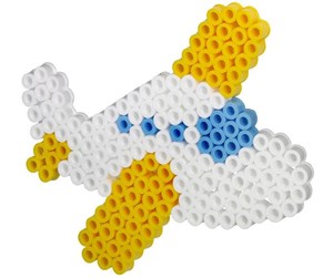 Kreative leker - Hama Ironing Beads Pegboard Maxi-Airplane - 8216