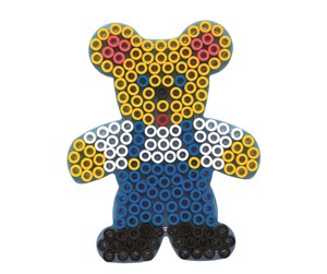 Kreative leker - Hama Ironing Beads Pegboard Maxi-Teddy Bear - 8204