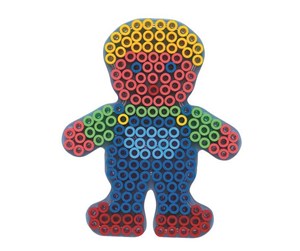 Kreative leker - Hama Ironing Beads Pegboard Maxi-Boy - 8208