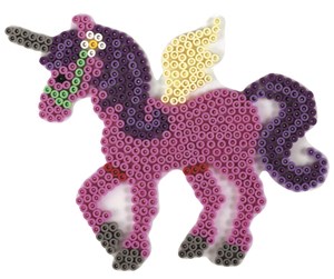 Kreative leker - Hama Ironing Beads Pegboard-Unicorn - 315