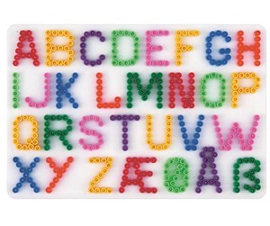 Kreative leker - Hama Ironing Beads Pegboard Letters - 272