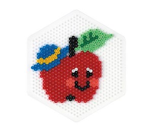 Kreative leker - Hama Ironing Beads Pegboard-Hexagon Large - 276