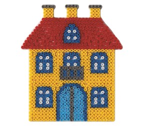 Kreative leker - Hama Ironing Beads Pegboard-House - 306