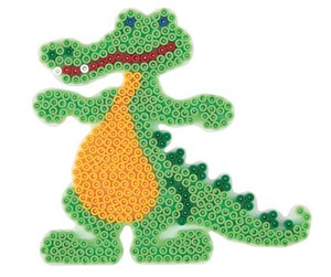 Kreative leker - Hama Ironing Beads Pegboard-Crocodile - 259