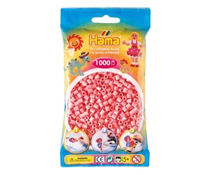 Kreative leker - Hama Ironing beads-pink (06) 1000pcs. - 207-06