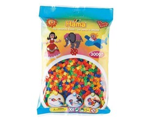 Kreative leker - Hama Ironing Beads mix-Neon (201-51) 3000pcs. - 201-51