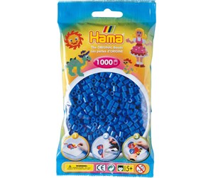 Kreative leker - Hama Midi 5+ Ironing beads - Blue - 1000pcs - 207-09