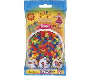 Kreative leker - Hama Ironing Beads Mix 1-Neon (051) 1000pcs. - 207-51