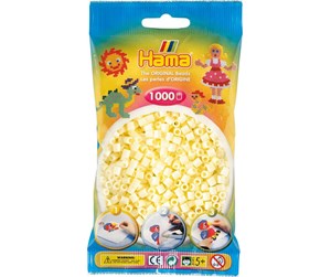 Kreative leker - Hama Ironing beads-ivory (02) 1000pcs. - 207-02