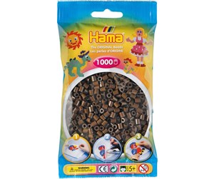 Kreative leker - Hama Midi 5+ Ironing beads - Brown - 1000pcs - 207-12