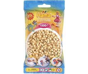 Kreative leker - Hama Ironing beads-Beige (027) 1000pcs. - 207-27