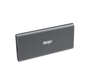 Harddisk - Tilbehør - dezen Premium M.2 SATA USB Enclosure - DZ-PRE-M2USB3