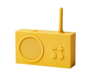 DAB, nettverks- og klokkeradio - Lexon Tykho 3 - shower radio - Bluetooth - FM - Mono - Gul - LA119J8