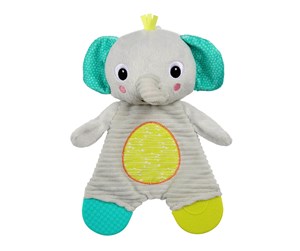 Babyleker - Bright Starts Snuggle & teether w. elephant - BS-12347