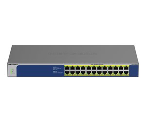 Switch/splitter - Netgear GS524PP-100EUS 24-Port Gigabit Ethernet High-Power PoE+ Unmanaged Switch (300W) - GS524PP-100EUS