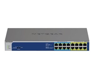 Switch/splitter - Netgear GS516UP-100EUS 16-Port Gigabit Ethernet High-Power PoE+ Unmanaged Switch with 8-Ports PoE++ (380W) - GS516UP-100EUS