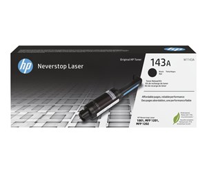 Printertilbehør blekk/toner - HP 143A / W1143A Black Toner Reload Kit - Toner refill Svart - W1143A