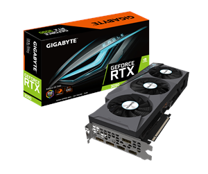 Grafikkort - GIGABYTE GeForce RTX 3090 EAGLE OC - 24GB GDDR6X RAM - Grafikkort - GV-N3090EAGLE OC-24GD