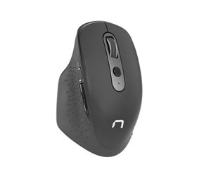 Mus - Natec wireless mouse Falcon optical 3200DPI 2.4GHz - Mus - Optisk - 6 - Svart - NMY-1610