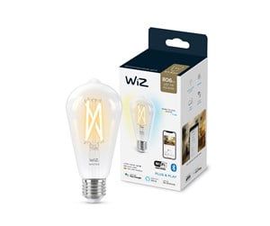 Smarthus - WiZ Filament Edison ST64 E27, klar - 929003018601