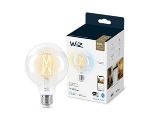 Smarthus - WiZ Filament globe G95 E27, klar - 929003018201