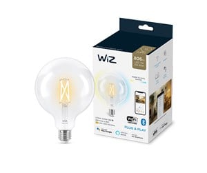 Smarthus - WiZ Filament globe G125 E27, klar - 929003017822