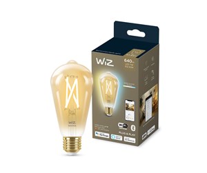 Smarthus - WiZ Filament Edison ST64 E27, ravfarget - 929003018722