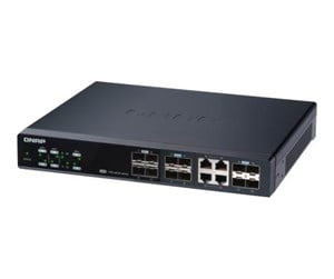 Switch/splitter - QNAP QSW-M1204-4C Managed Switch 12P - QSW-M1204-4C