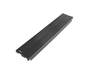 Rackskap - Lanberg AKP-1402-B 19" Plastic Fast Assembly Fire Retardant Blanking Panel 2U Black - AKP-1402-B