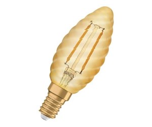 LED-lyspære - Osram LED-lyspære Vintage 1906 Classic Candle 2,5W/824 (22W) Gold E14 - 4058075293274