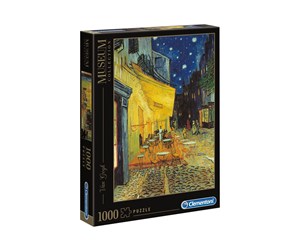 Puslespill - Clementoni Museum Collection - Van Gogh - Café Terrace at Night - 31470 / 8005125314706