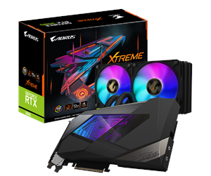 Grafikkort - GIGABYTE GeForce RTX 3080 AORUS WaterForce Xtreme - 10GB GDDR6X RAM - Grafikkort - GV-N3080AORUSX W-10GD